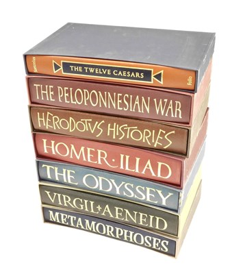 Lot 904 - Folio Society. Metamorphoses, Homer, Iliad,...