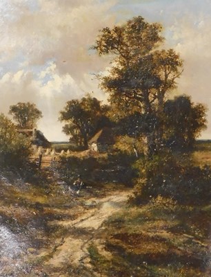 Lot 467 - Abraham II Hulk (1851-1922). Figure in rural...