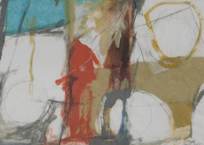 Lot 343 - David Dave Yoell (1950-2025). Abstract, mixed...