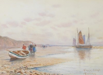 Lot 472 - R W Veshon (19thC/20thC). Eveging Holland,...