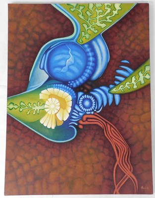 Lot 485 - John Lincoln (b.1944). Immaculate seed, oil on...