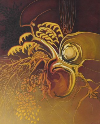 Lot 486 - John Lincoln (b.1944). The screaming tree, oil...