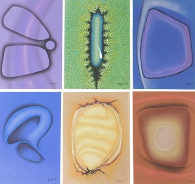 Lot 499 - John Lincoln (b.1944). Organic form 7, soft...
