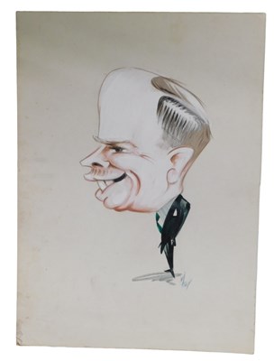 Lot 311 - M Tidy (19thC/20thC). Caricature, gentleman,...
