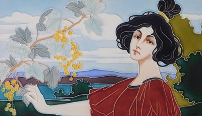Lot 428 - Carl Sigmund Luber (1868-1934). An Art Nouveau...