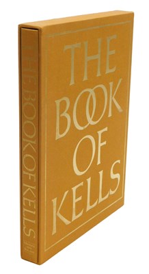 Lot 130 - The Book of Kells, folio, gilt tooled orange...