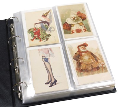Lot 169 - An album of early 20th Continental postcards,...