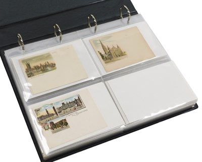 Lot 174 - An album of Victorian and Edwardian...