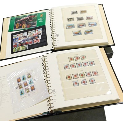 Lot 139 - Stamps.- Isle of Man.- 2 Lindner albums...