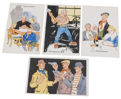 Lot 178 - A set of four early 20thC German Weimar...