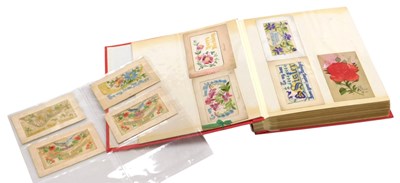 Lot 179 - An album of Edwardian and later postcards,...