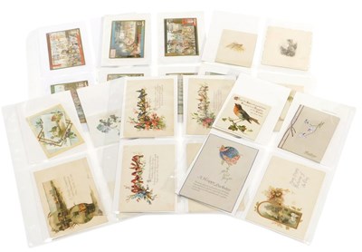 Lot 217 - A group of late 19thC and later greetings...