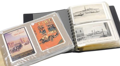 Lot 220 - An album of early 20thC postcards of Venice,...