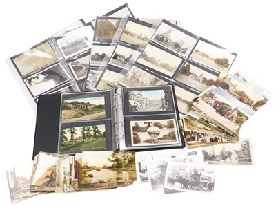 Lot 221 - A group of early 20thC and later postcards of...