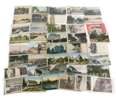 Lot 267 - A collection of world postcards, including...