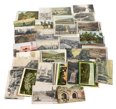 Lot 246 - A group of early 20thC postcards of India,...