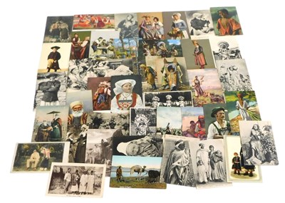 Lot 247 - Early 20thC and later postcards, of indigenous...