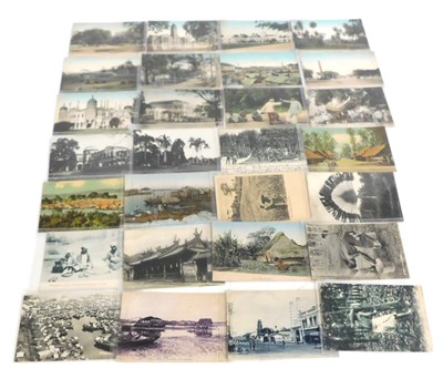 Lot 273 - A group of postcards, relating to Singapore,...