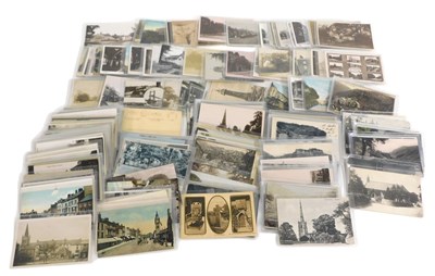 Lot 255 - Edwardian and later topographical postcards,...