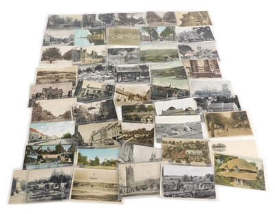 Lot 257 - Edwardian and later topographical postcards,...