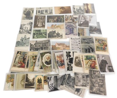 Lot 259 - A group of Edwardian and later postcards, of...