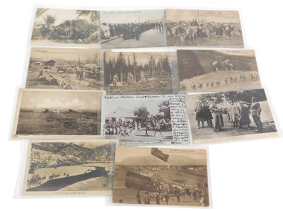 Lot 260 - A group of Edwardian and later military...