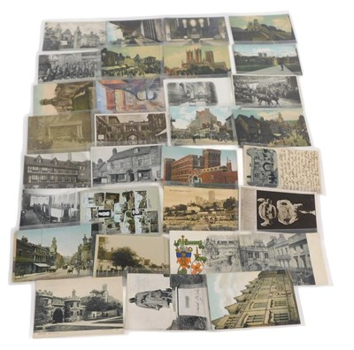 Lot 279 - A group of Lincolnshire related postcards,...