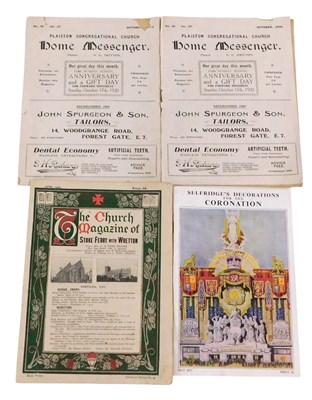 Lot 313 - A church magazine of Stoke Ferry with Wretton...