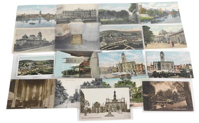 Lot 314 - A group of early 20thC topographical postcards...