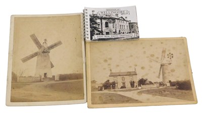 Lot 325 - Two late 19thC black and white photographic...