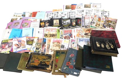 Lot 331 - A collection of postcard related auction...