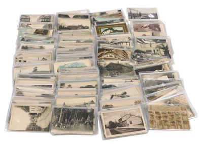 Lot 293 - Assorted French topographical postcards,...