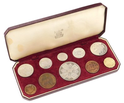 Lot 306 - A Royal Mint 1953 Coronation set of ten proof...