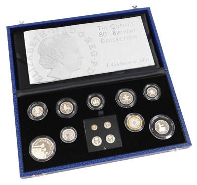Lot 314 - A Royal Mint The Queen's 80th Birthday Coin...