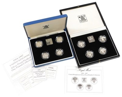 Lot 316 - A Royal Mint 1984-1987 United Kingdom One...