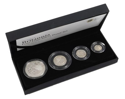 Lot 378 - A Royal Mint The 2008 UK Britannia 4-Coin...