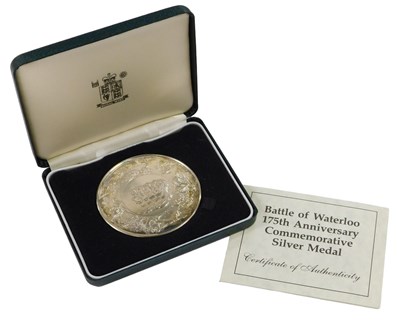 Lot 388 - A Royal Mint Battle of Waterloo 170th...