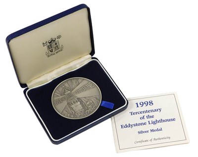 Lot 398 - A Royal Mint Tercentenary of Eddystone...