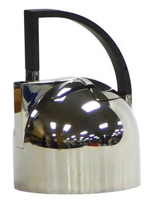 Lot 12 - An Oliver Heming stainless steel kettle, with...
