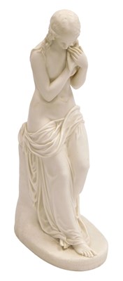 Lot 28 - A late 19thC Copeland Parian figure of...