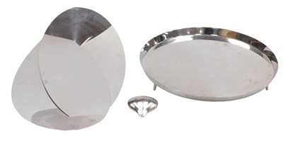 Lot 48 - An Alessi Alice stainless steel elliptical...