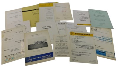 Lot 50 - Auction catalogues, including buildings and...