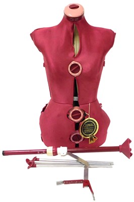 Lot 87 - A late 20thC Diana mannequin, with adjustable...