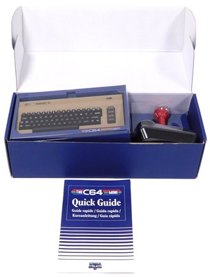 Lot 95 - A Cloanta C64 mini computer, with joystick,...