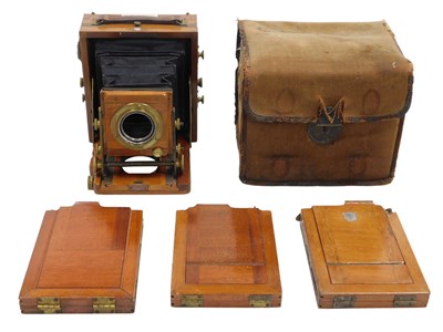 Lot 99 - A late 19thC instantograph 1899 field...