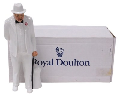 Lot 149 - A Royal Doulton porcelain figure of Sir...
