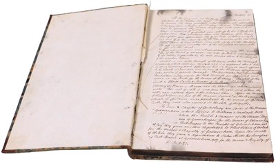 Lot 86 - Heron (Thomas). A manuscript account of the...