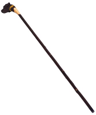 Lot 347 - A walking stick by Wesley Richards, carved...