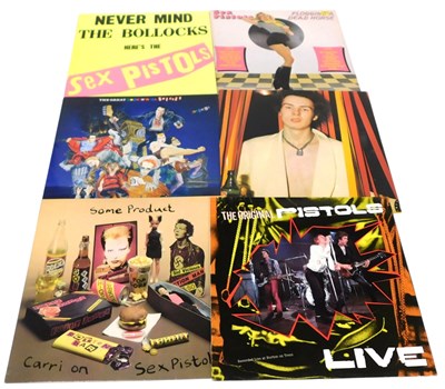 Lot 186 - Six Sex Pistols LPs, comprising Nevermind The...