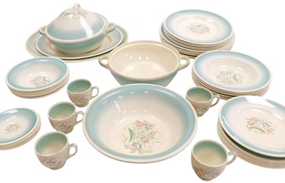 Lot 247 - A Susie Cooper pottery Dresden Sprays pattern...